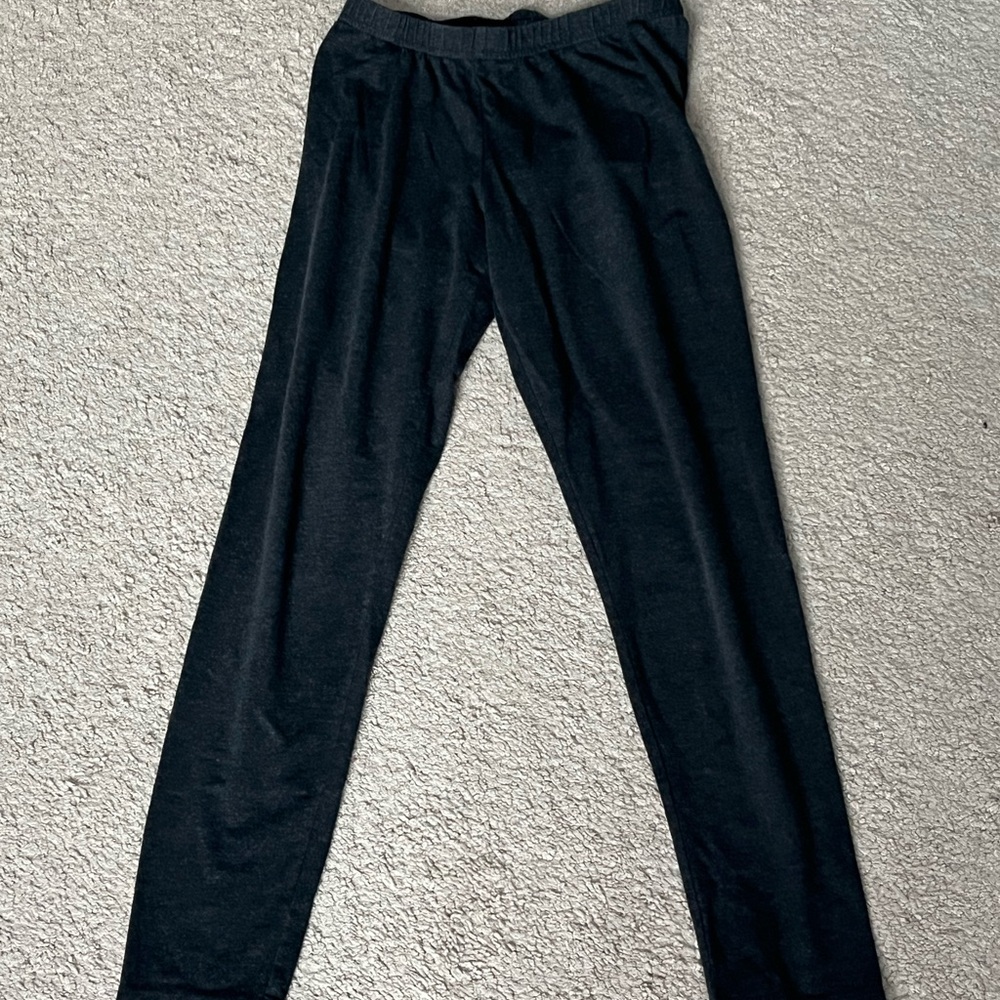 Old Navy Girls Dark Grey Leggings Size S Petite